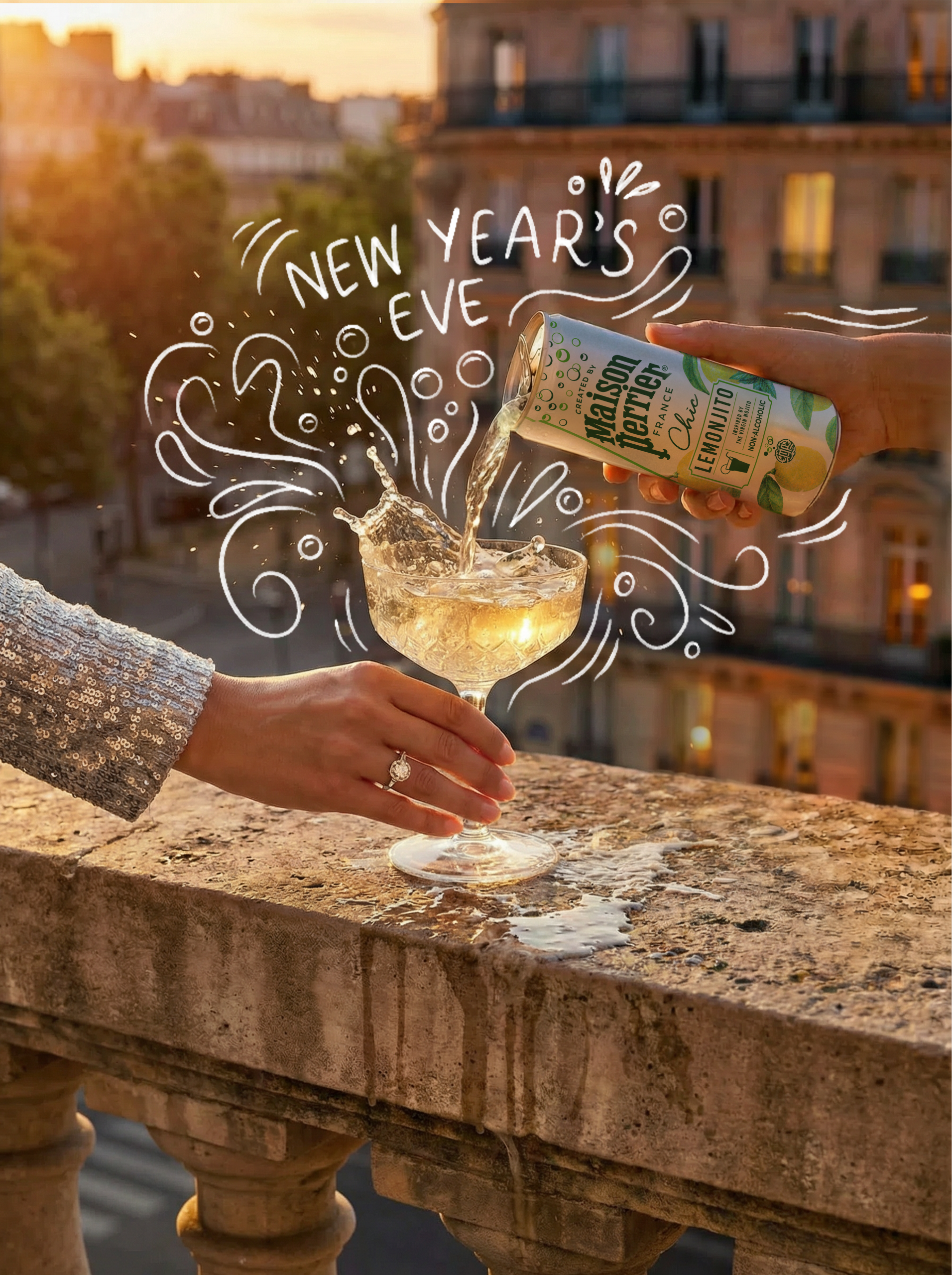 Lemonjito New Years Eve